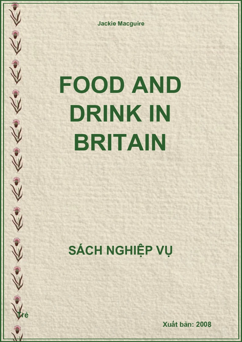 Food And Drink In Britain