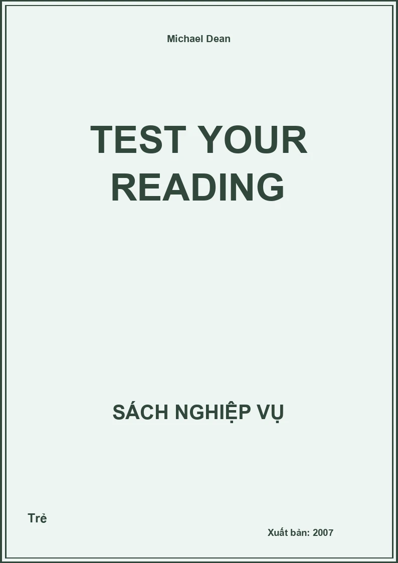 Test Your Reading