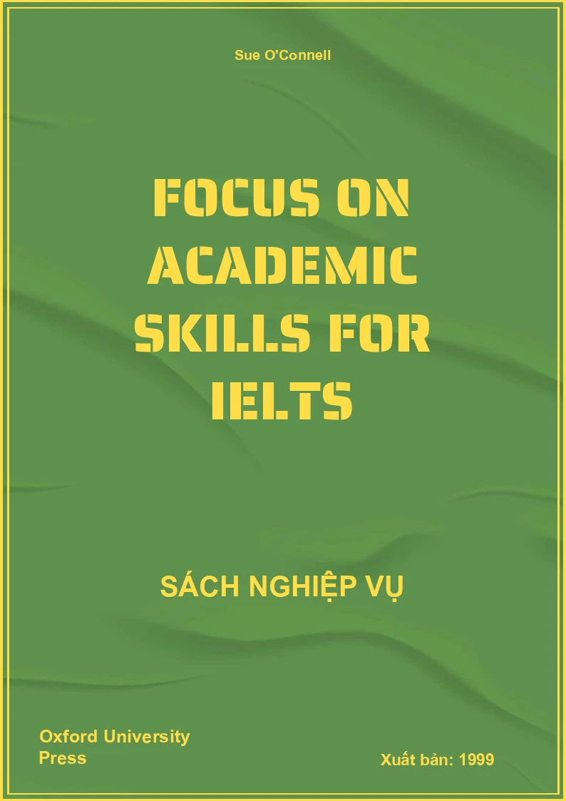 Focus On Academic Skills For Ielts