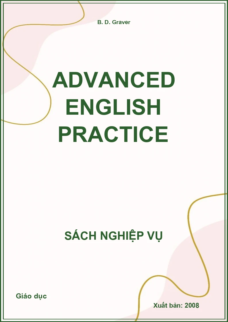 Advanced English Practice
