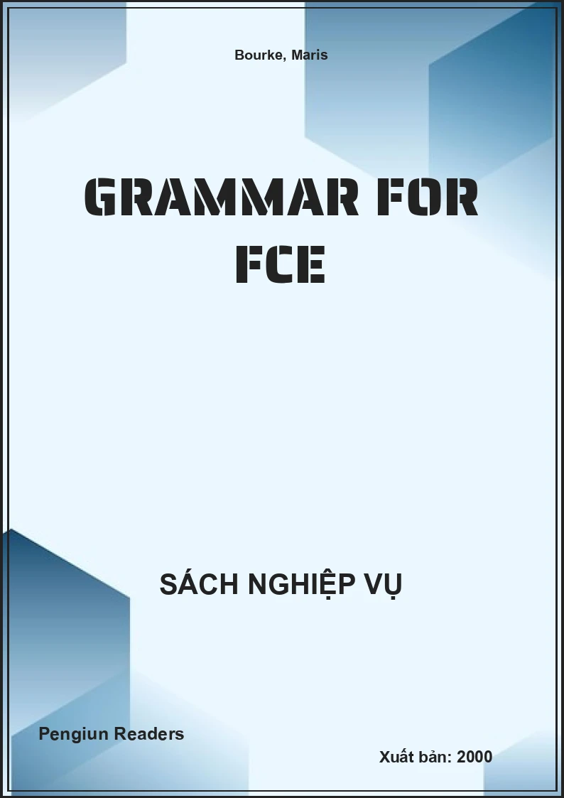 Grammar For Fce