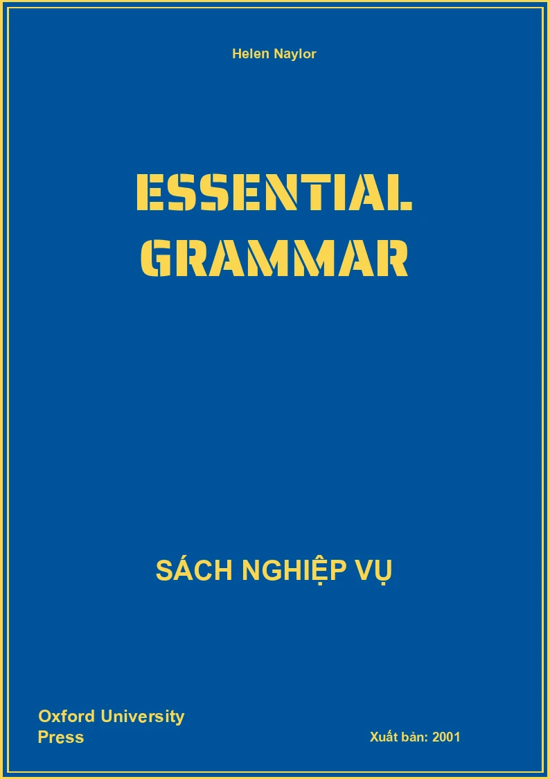 Essential Grammar