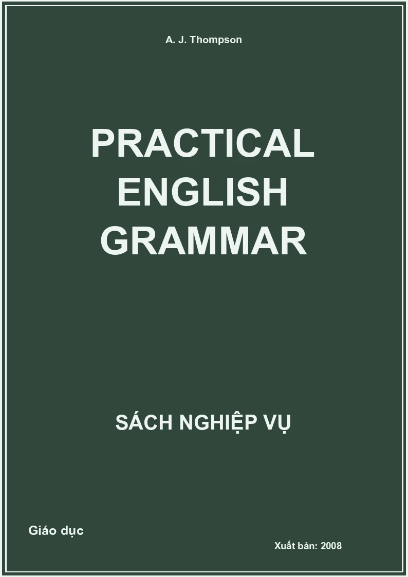 Practical English Grammar