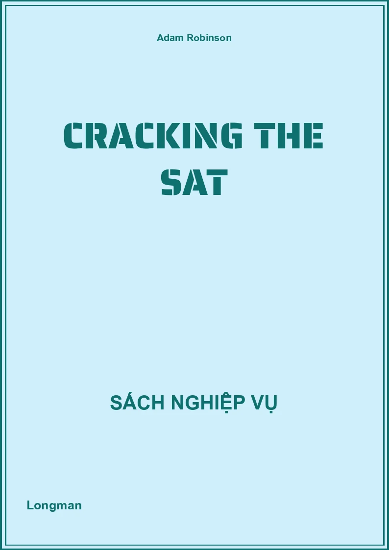 Cracking The Sat
