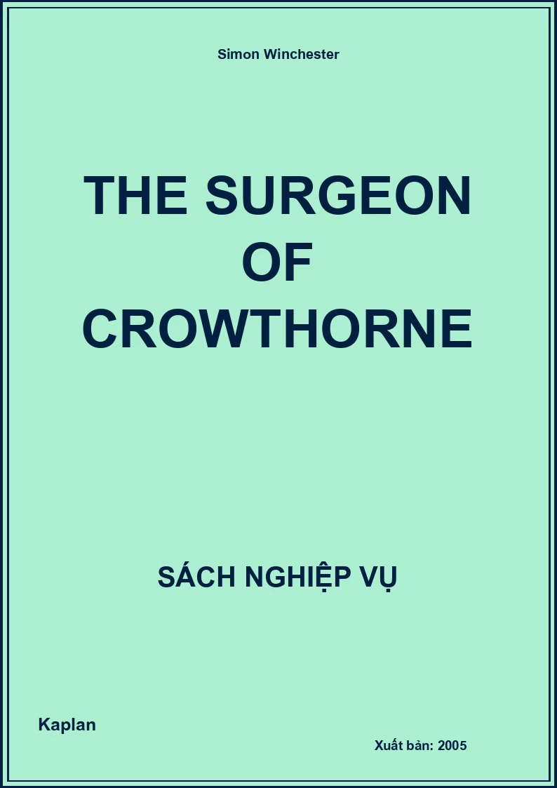 The Surgeon Of Crowthorne
