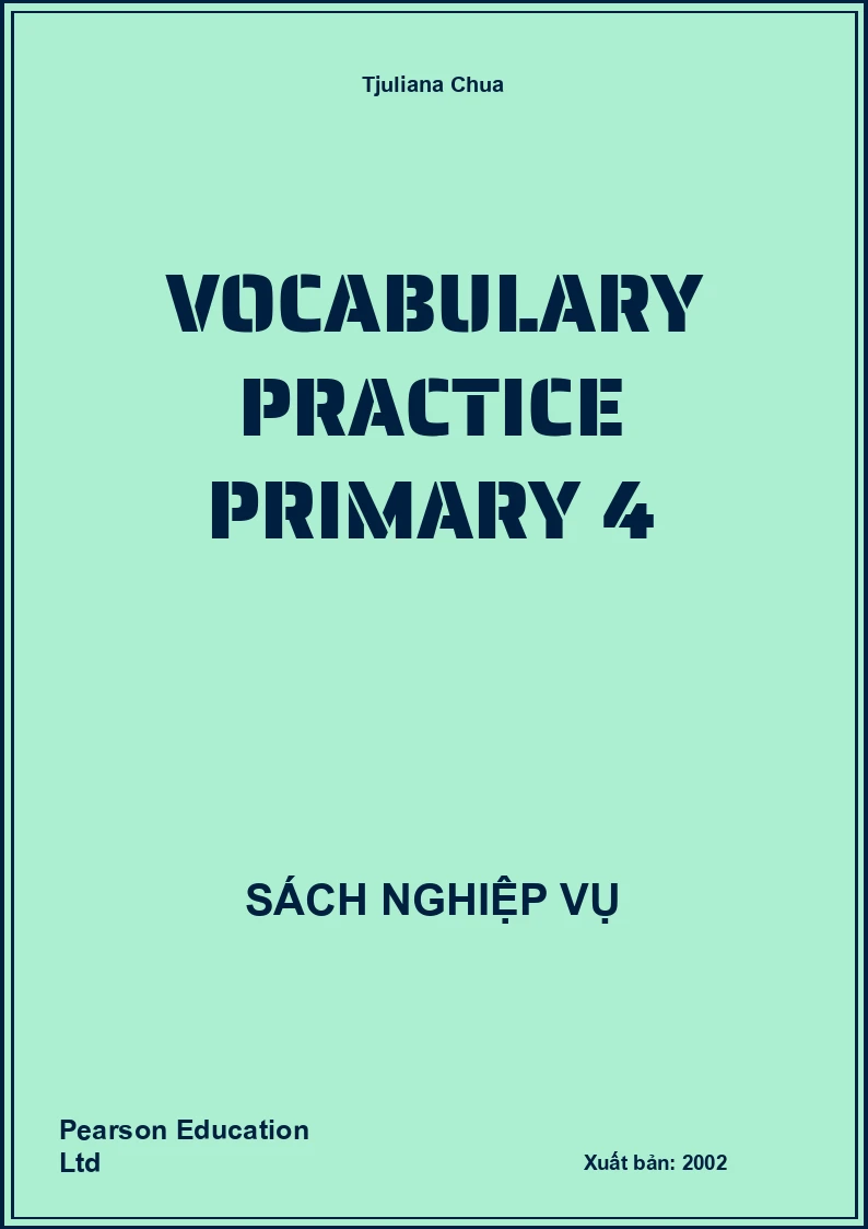 Vocabulary Practice Primary 4