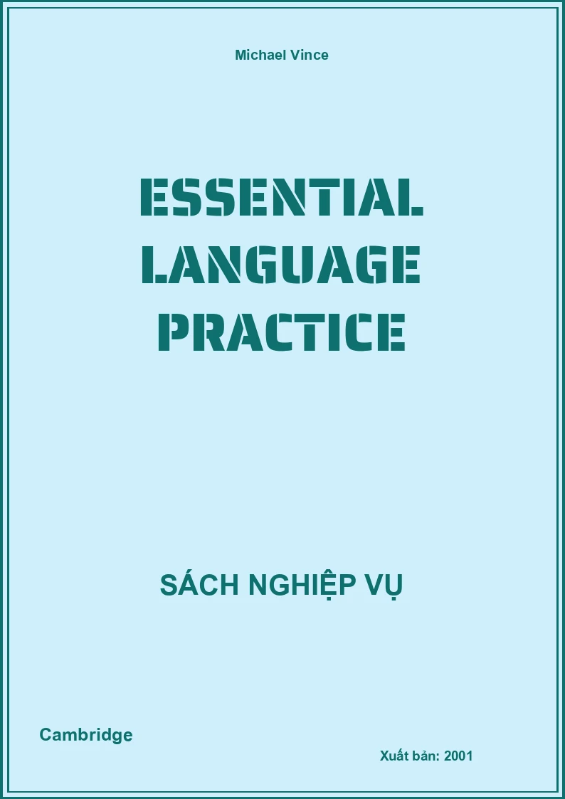 Essential Language Practice