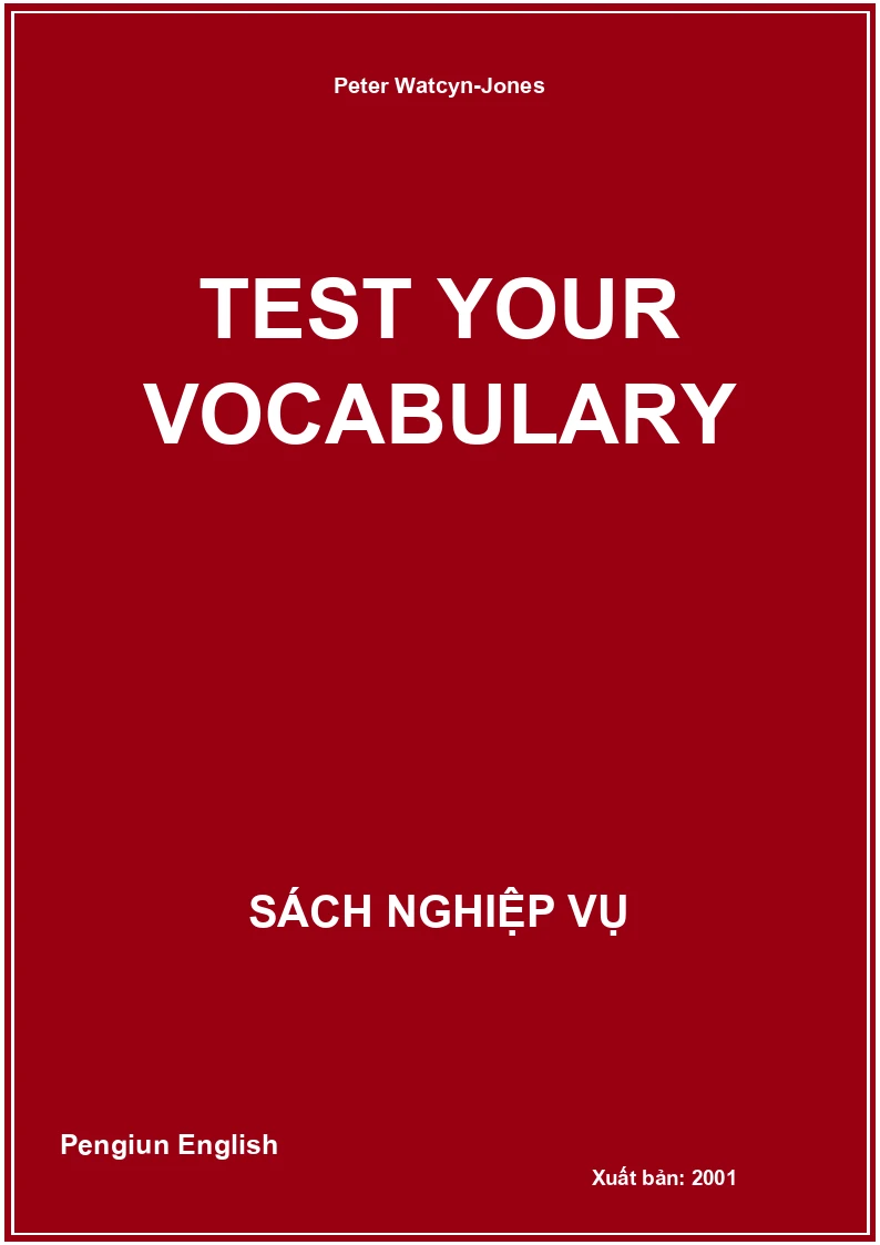 Test Your Vocabulary