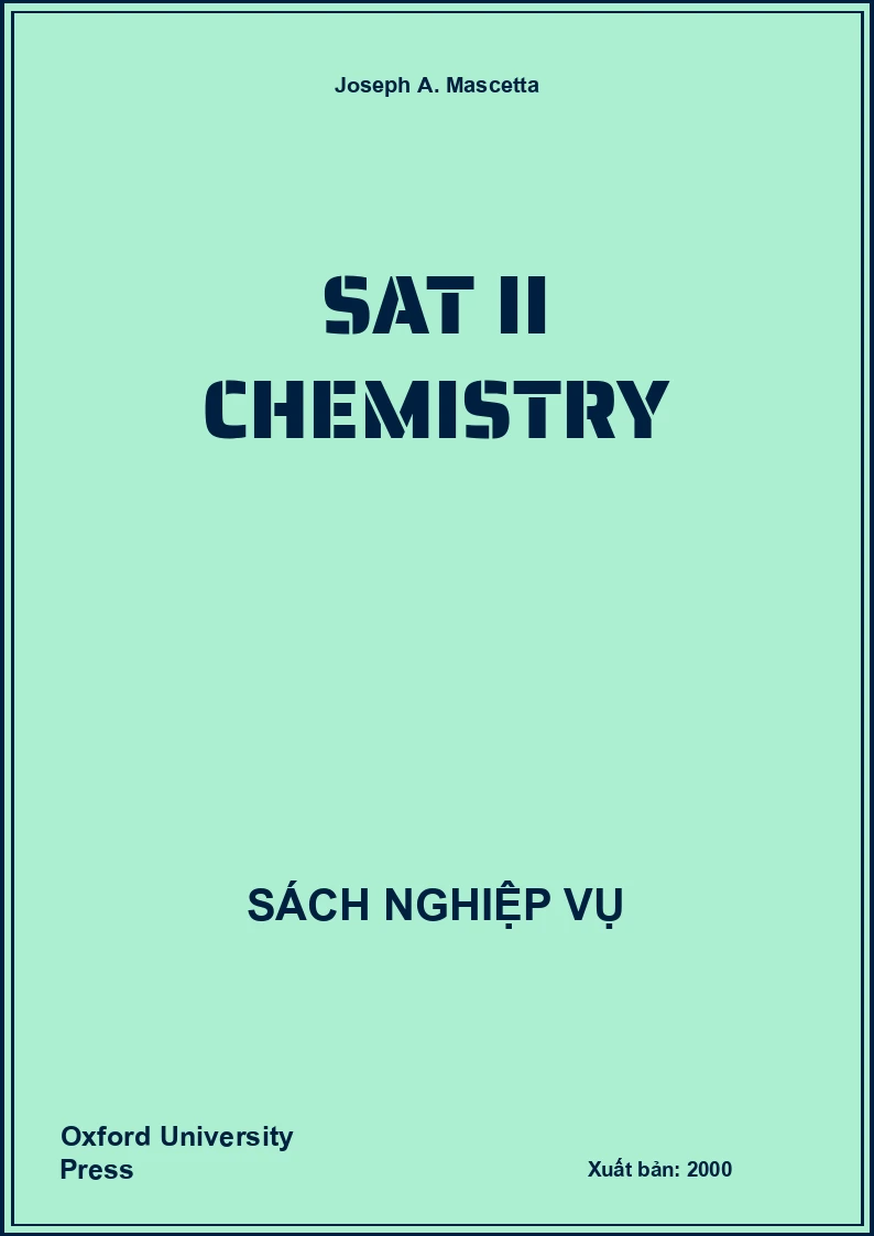 Sat Ii Chemistry