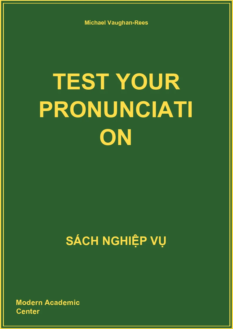 Test Your Pronunciation
