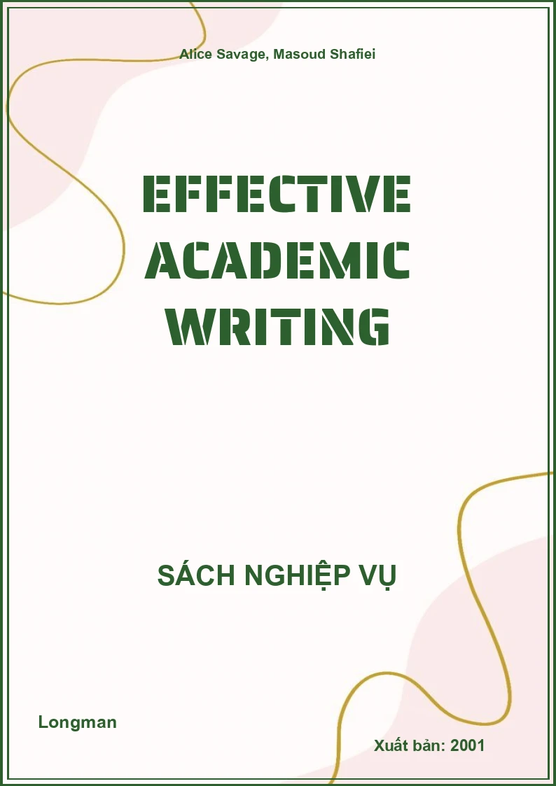 Effective Academic Writing