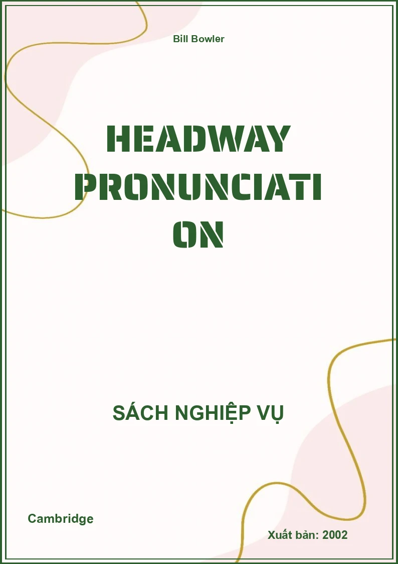 Headway Pronunciation