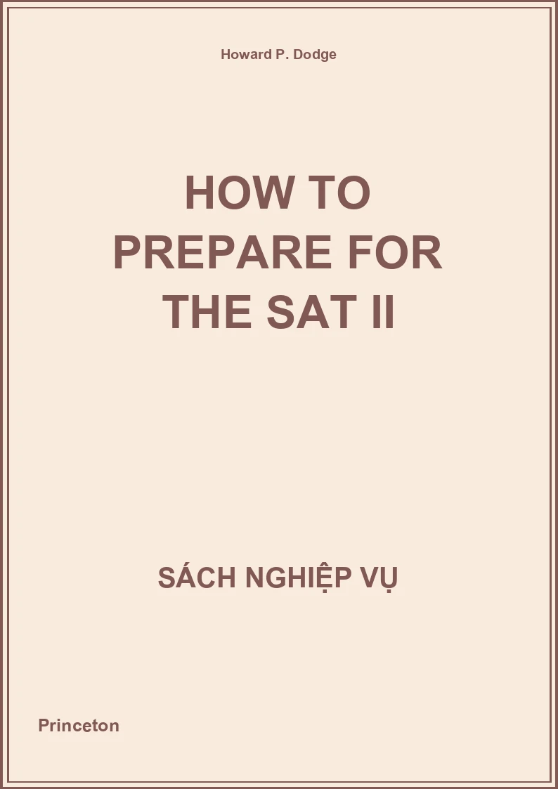 How To Prepare For The Sat Ii