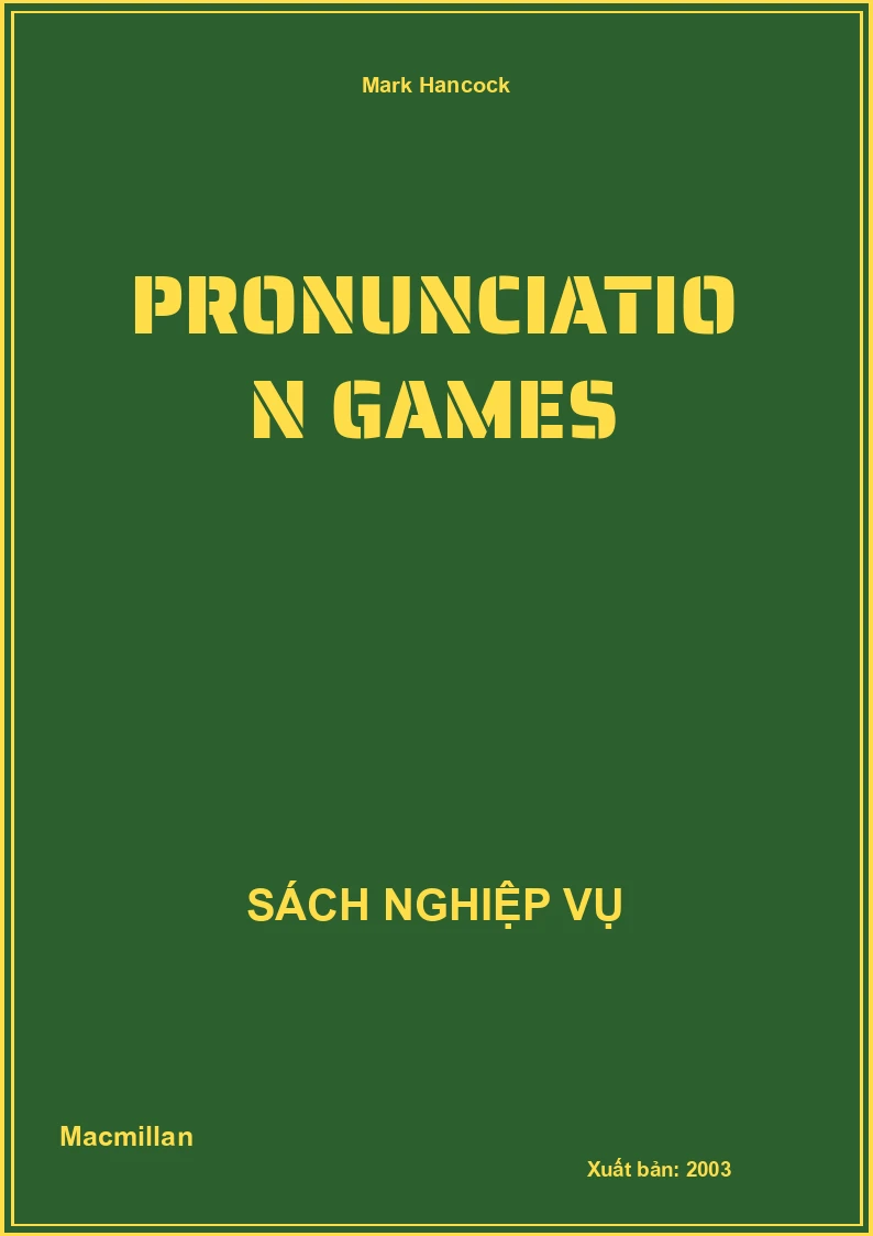 Pronunciation Games