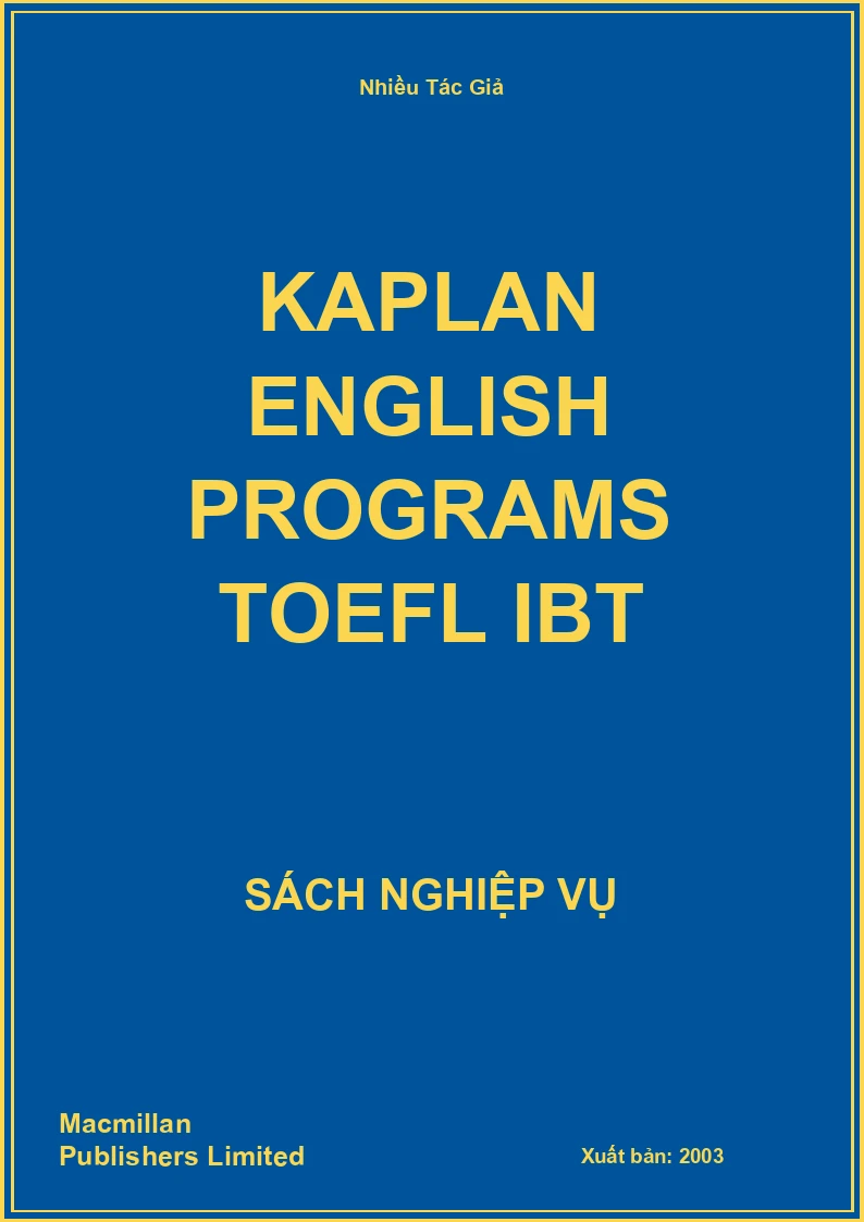 Kaplan English Programs Toefl Ibt