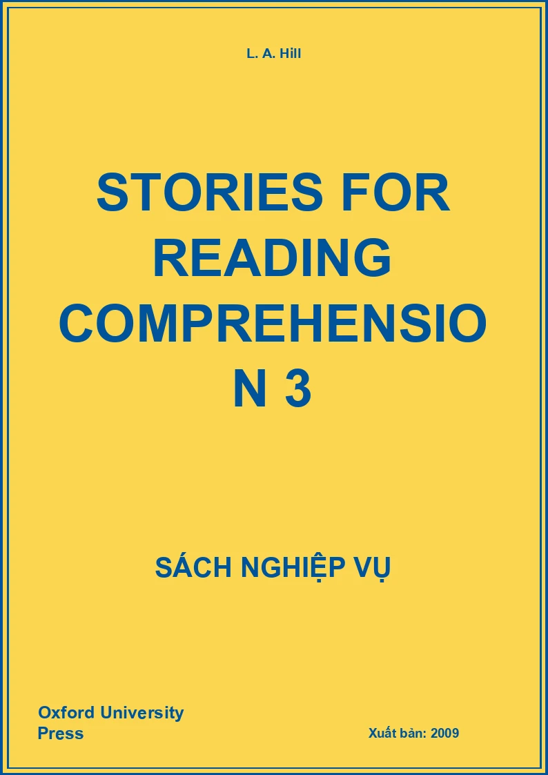 Stories For Reading Comprehension 3