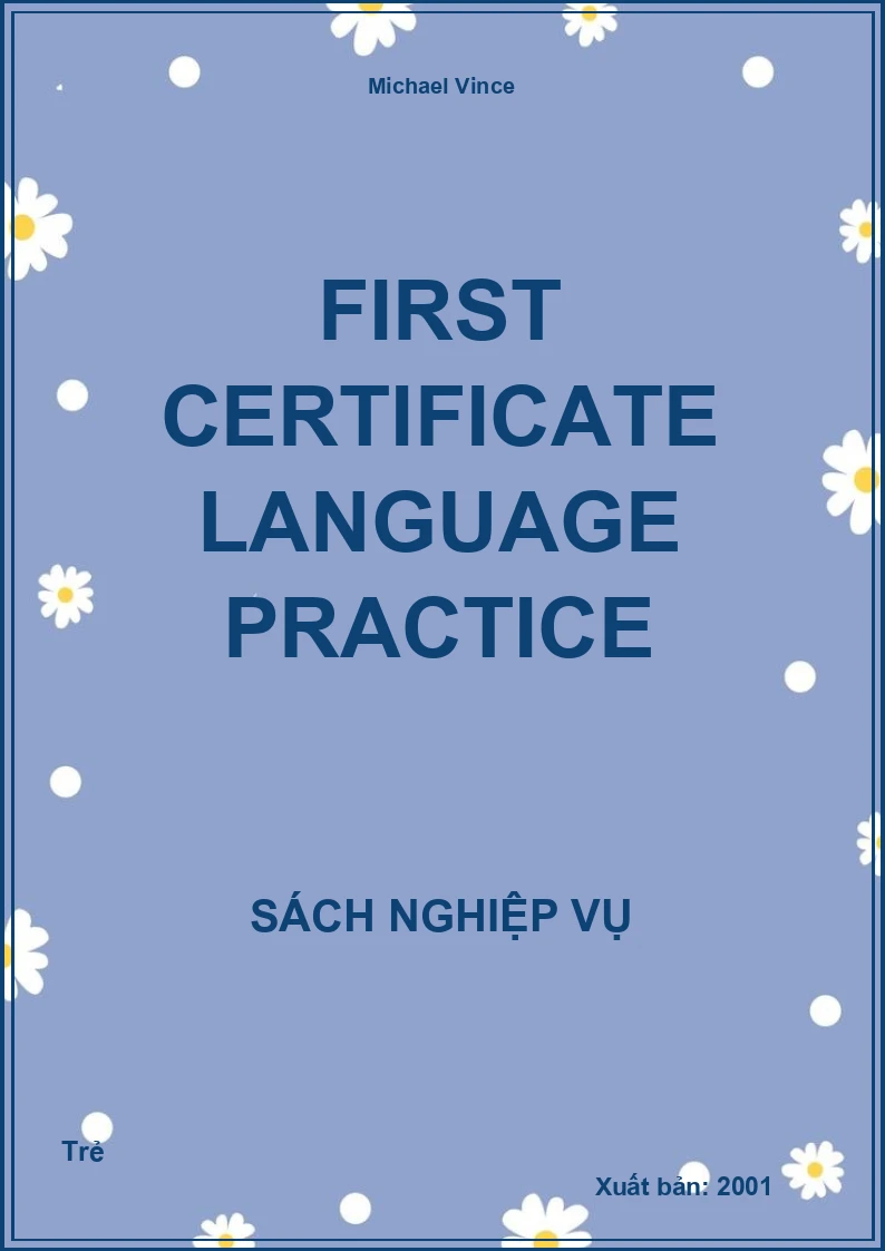 First Certificate Language Practice
