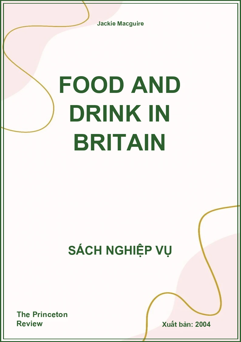 Food And Drink In Britain