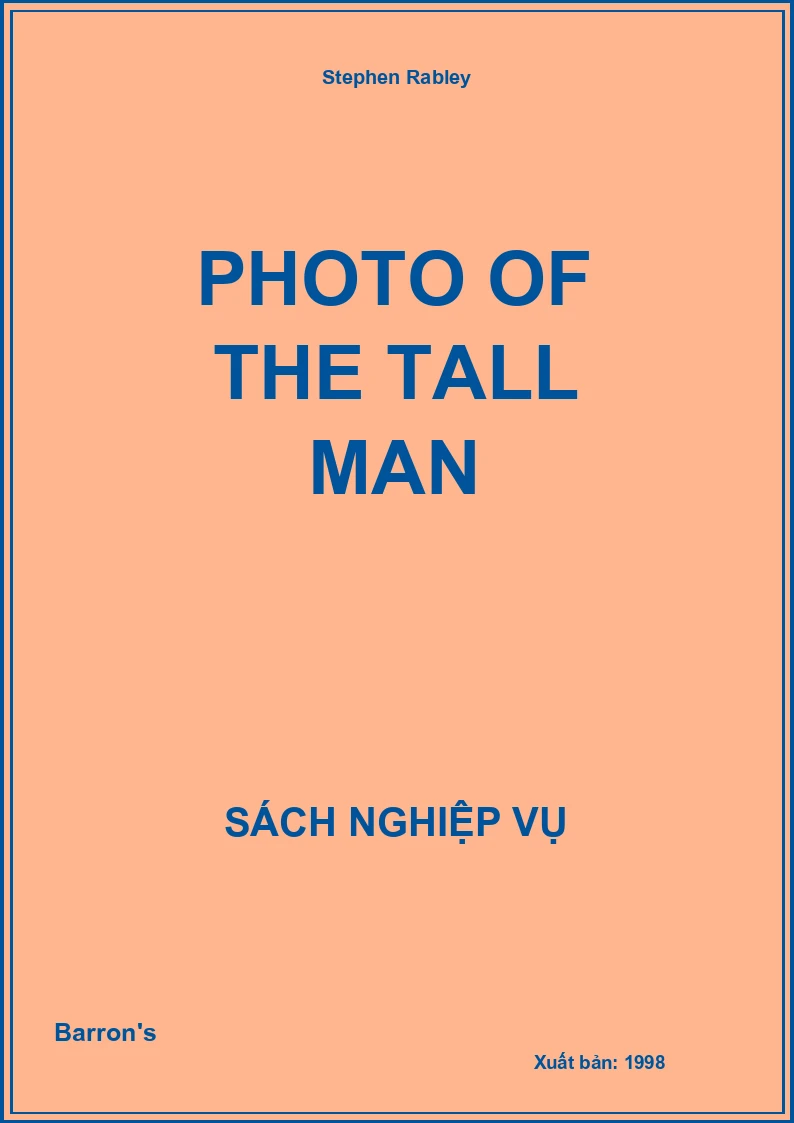 Photo Of The Tall Man