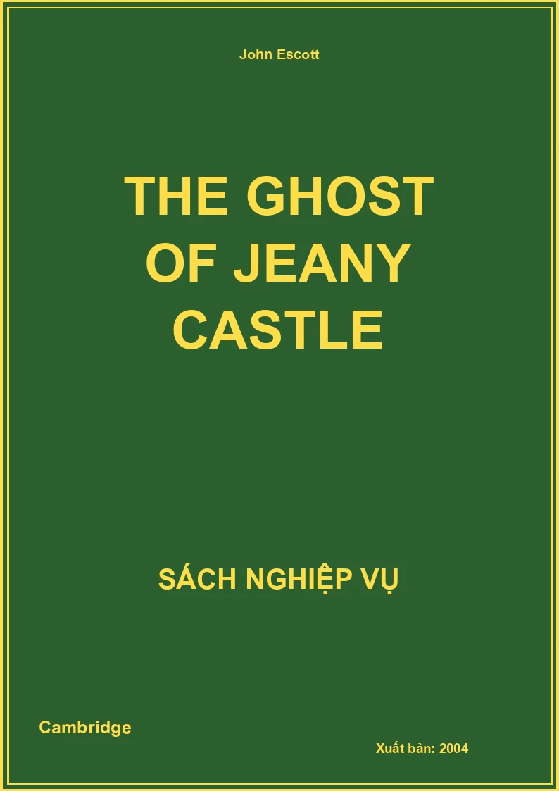 The Ghost Of Jeany Castle