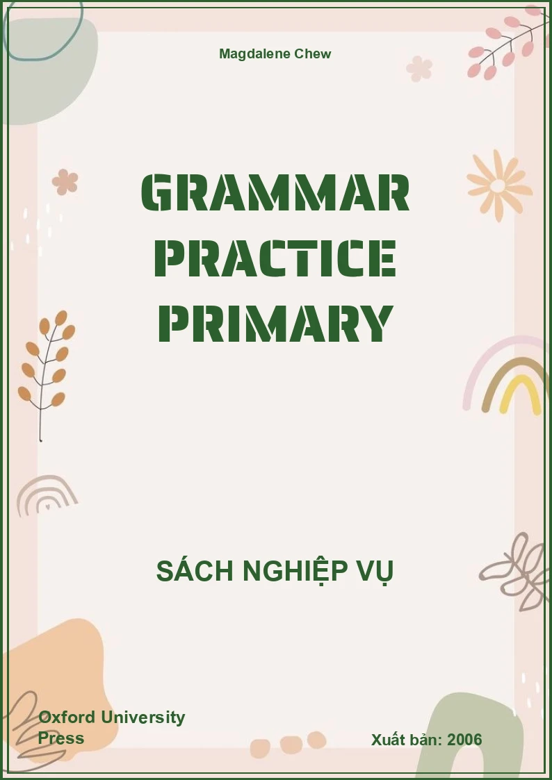 Grammar Practice Primary