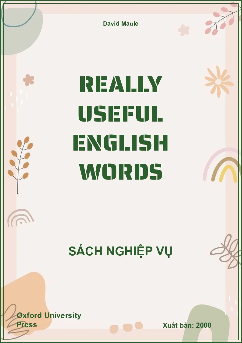 Really Useful English Words