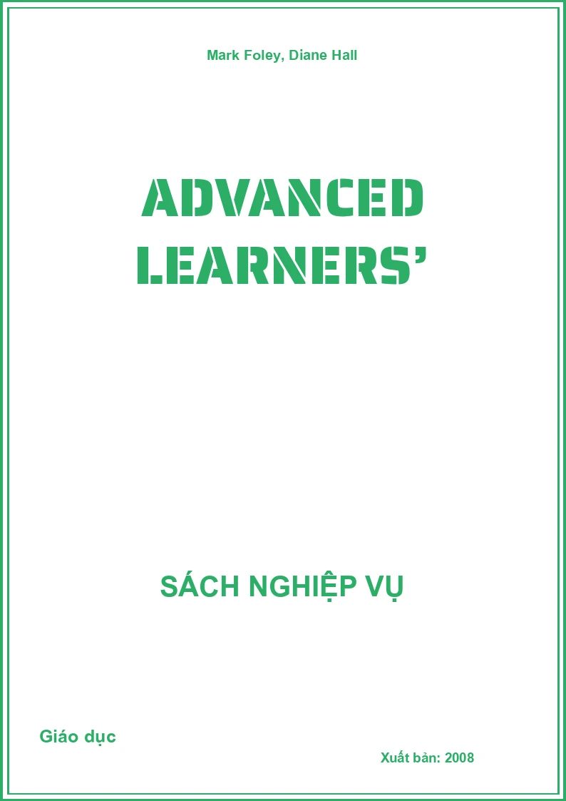 Advanced Learners’