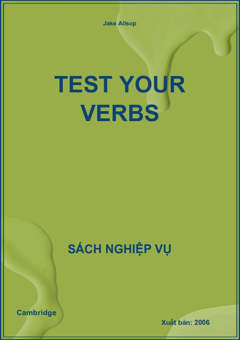 Test Your Verbs
