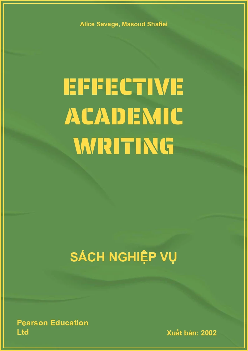 Effective Academic Writing