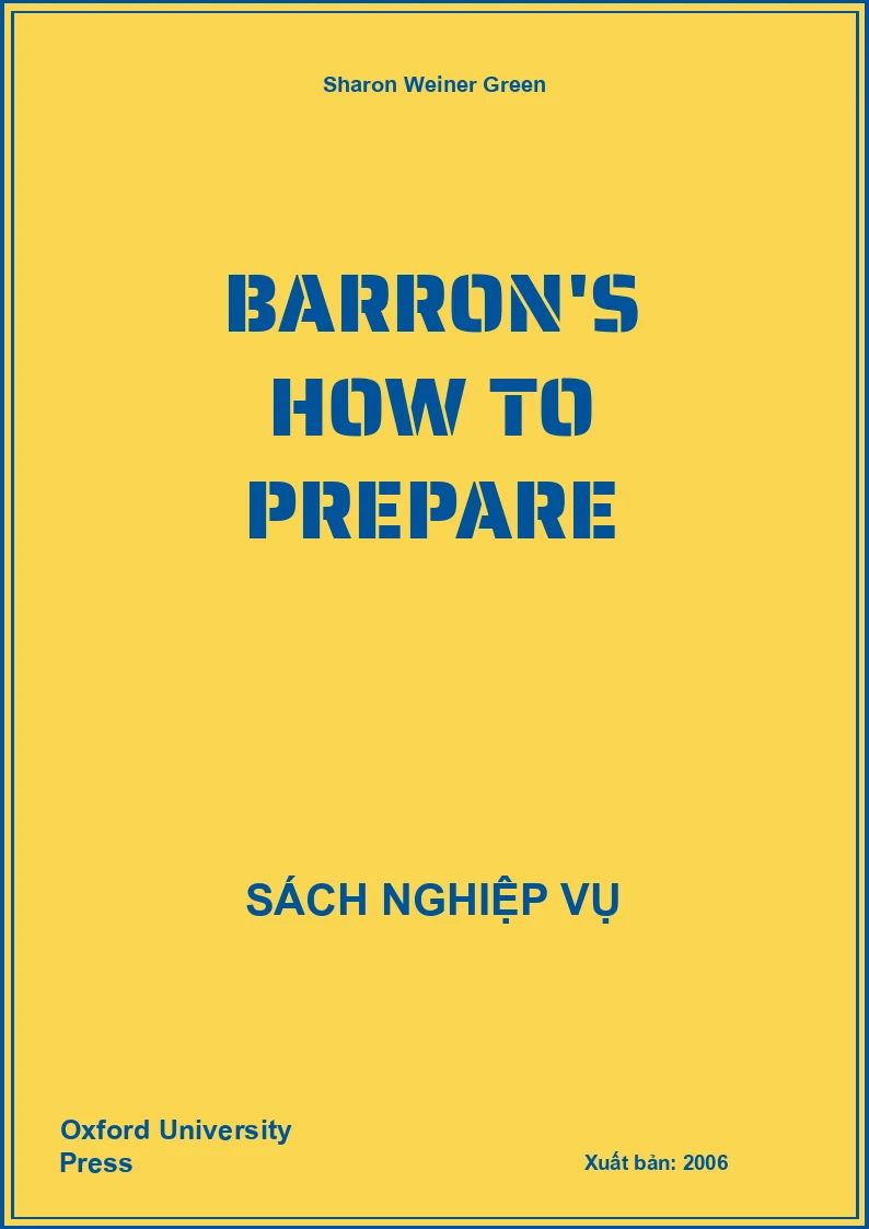 Barron'S How To Prepare