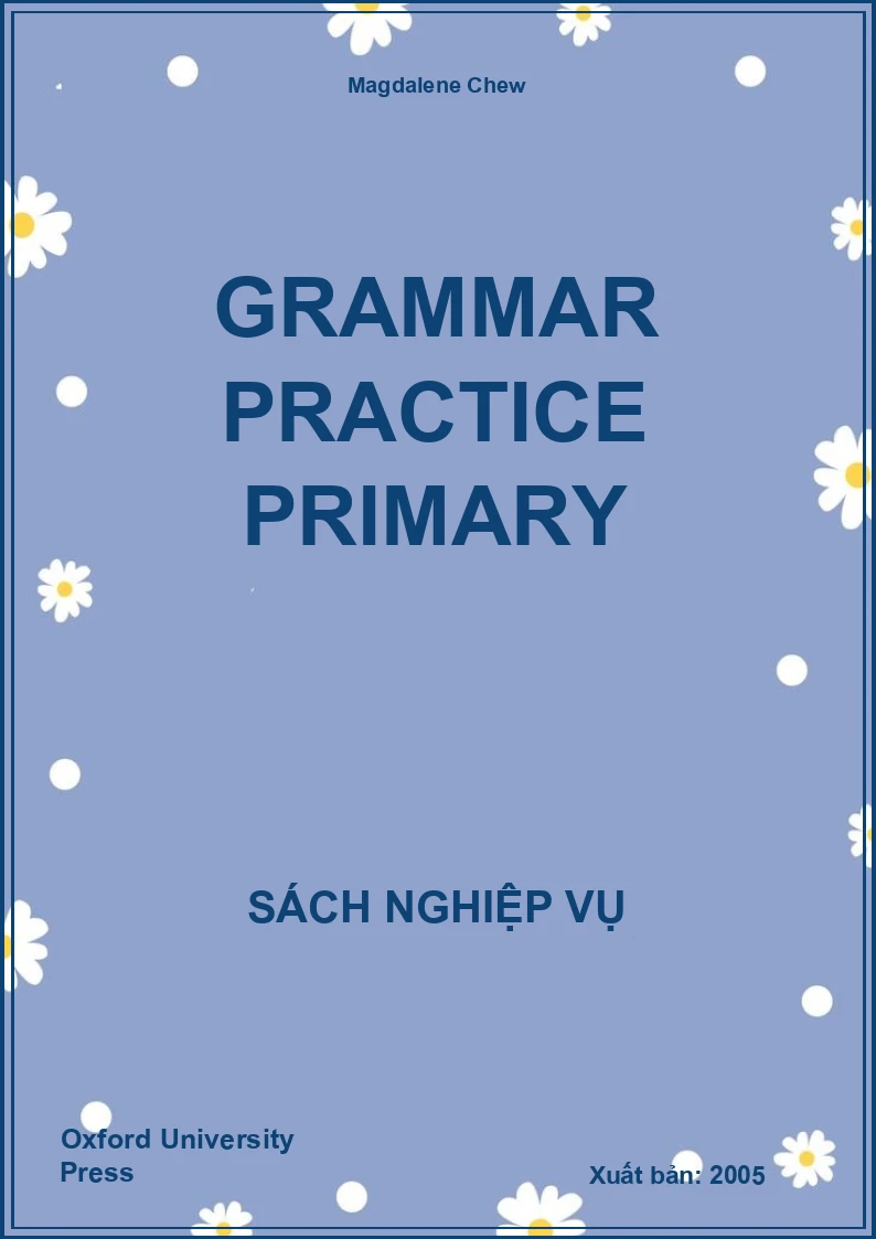 Grammar Practice Primary