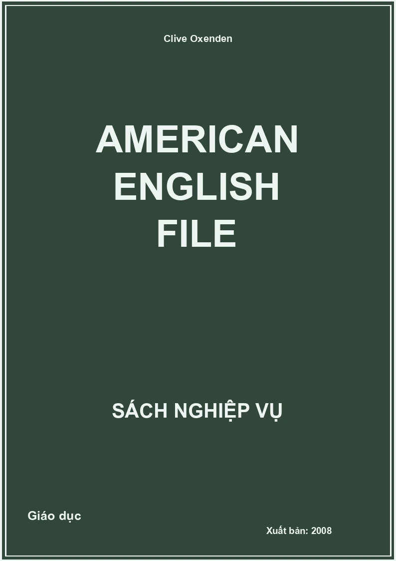 American English File