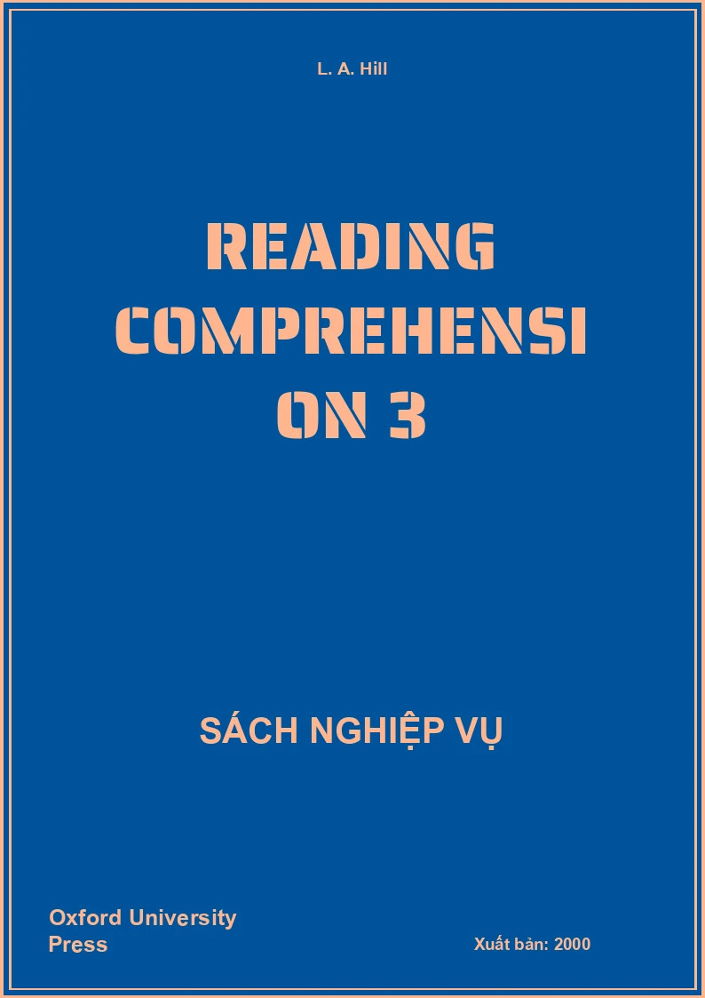 Reading Comprehension 3