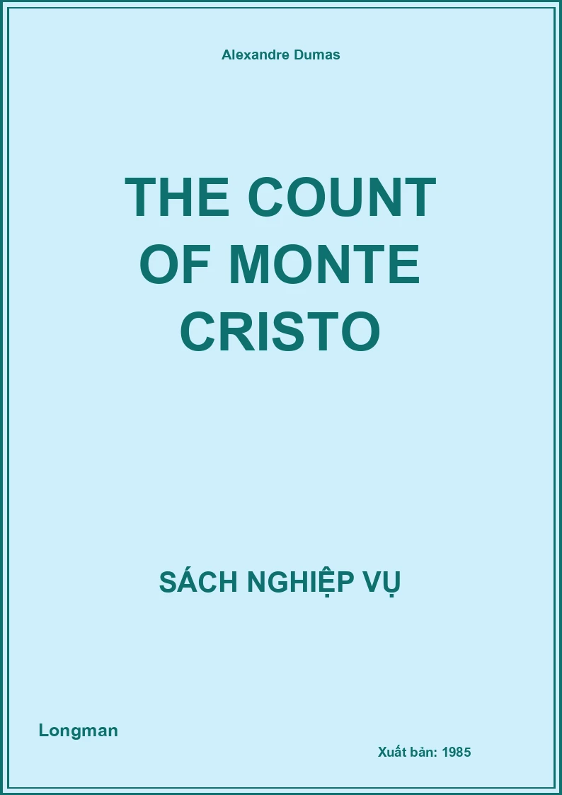 The Count Of Monte Cristo