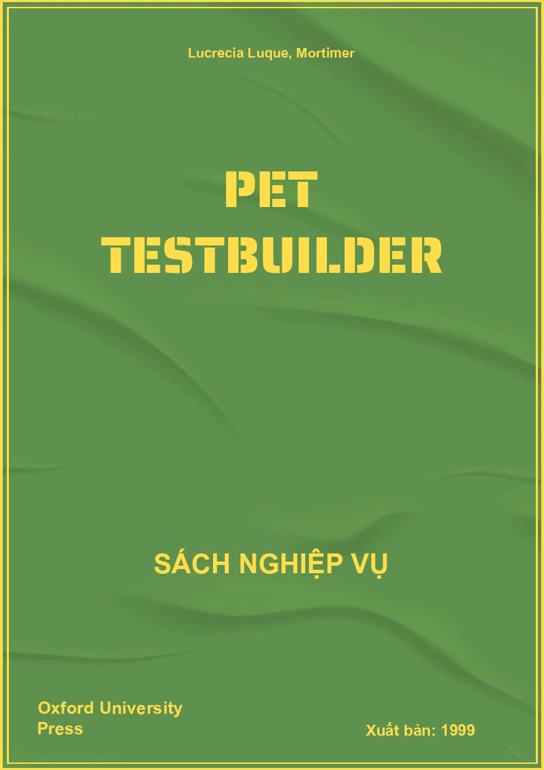 Pet Testbuilder