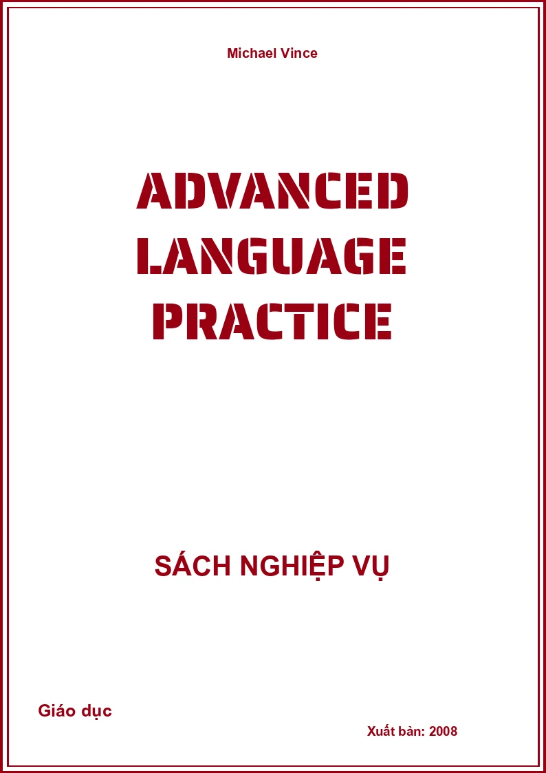 Advanced Language Practice