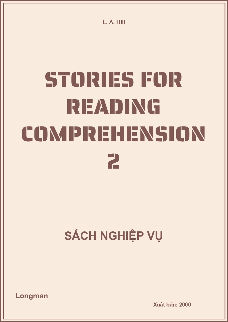 Stories For Reading Comprehension 2