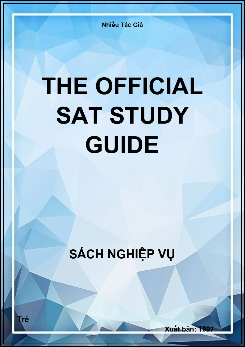 The Official Sat Study Guide