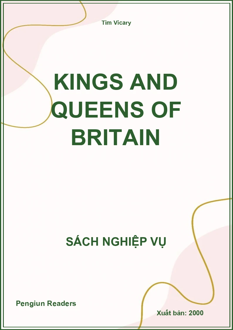 Kings And Queens Of Britain
