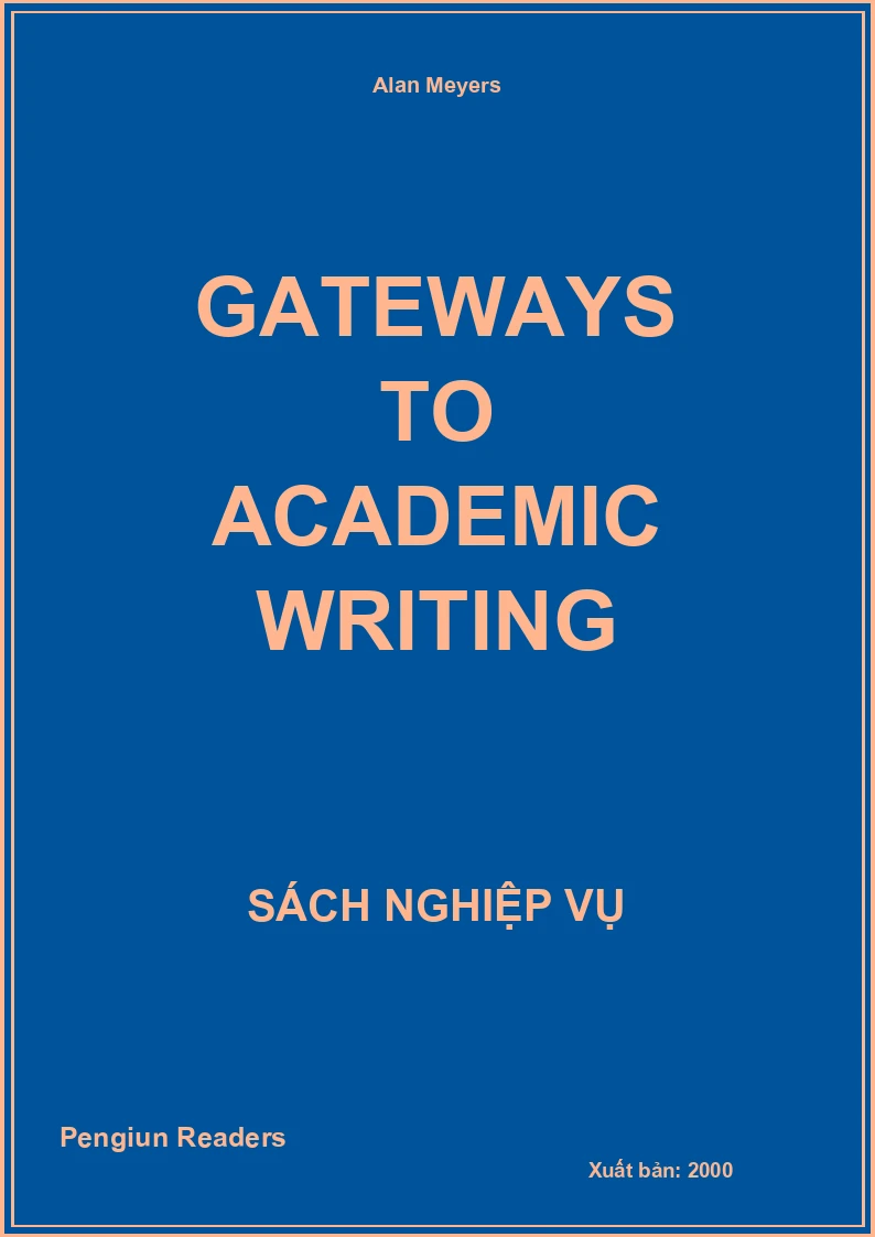 Gateways To Academic Writing