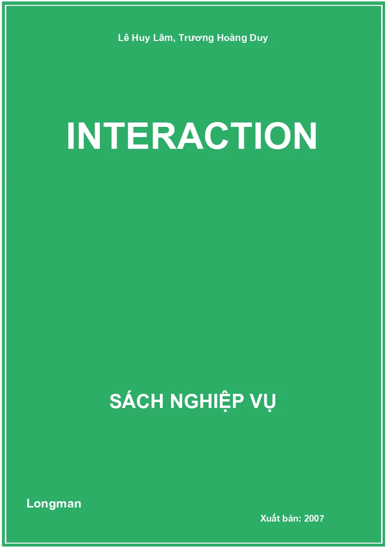 Interaction