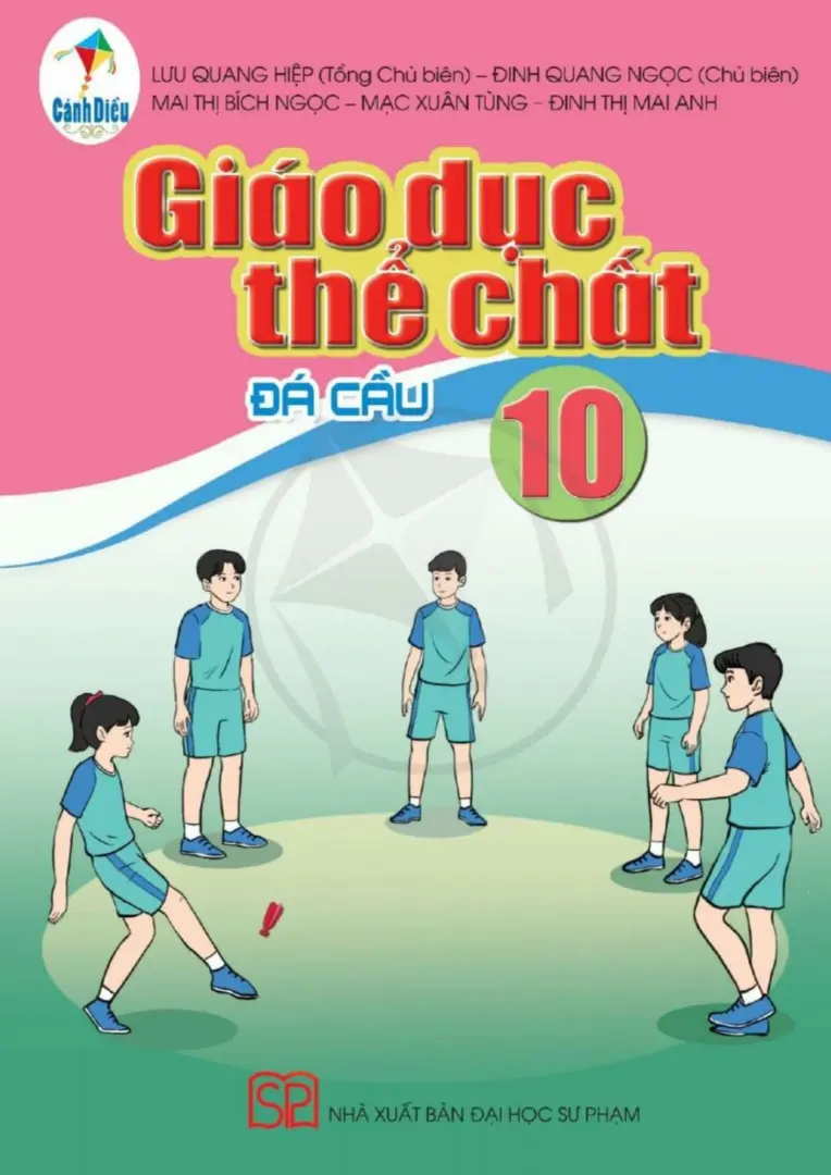 Sách Giáo Khoa Giáo Dục Thể Chất 10 Đá Cầu - Cánh Diều