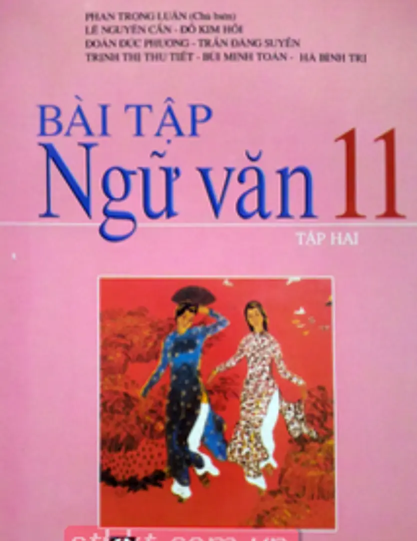 Sách Bài Tập Ngữ Văn 11 Tập 2