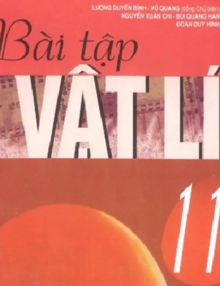 Sách Bài Tập Vật Lí 11