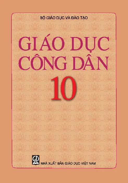 Sách Giáo Khoa Giáo Dục Công Dân 10
