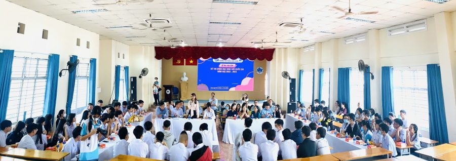 Lễ ra quân đội tuyển trường PTNK tham dự kỳ thi HSGQG