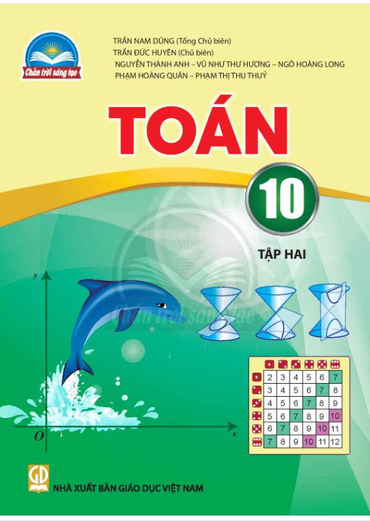 Sách giáo khoa Toán 10 - Tập 2 Chân Trời Sáng Tạo