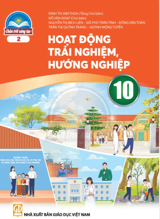 Sách giáo khoa Hoạt Động Trải Nghiệm, Hướng Nghiệp 10 Bản 2 – Chân Trời Sáng Tạo