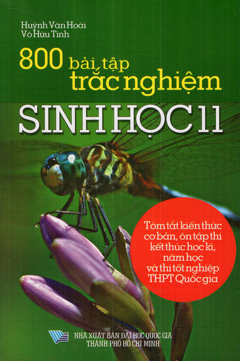 800 Bài Tập Trắc Nghiệm Sinh Học 11