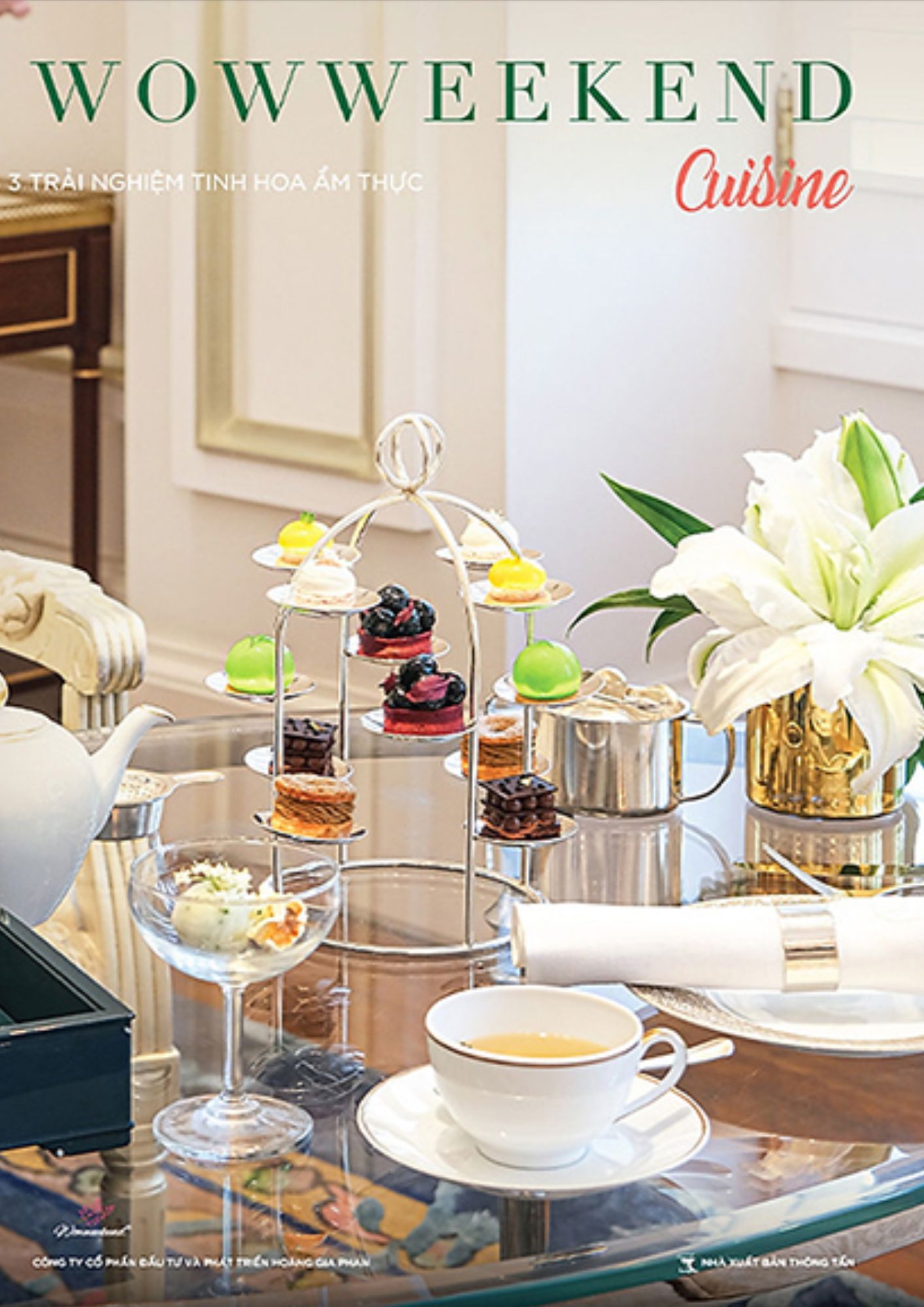 Wowweekend Cuisine - Trải Nghiệm Tinh Hoa Ẩm Thực - Vol 3 - Brunch & Afternoon Tea